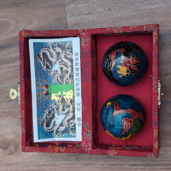 Ancient City Health Ball Factory Baoding China Meditation Chiming Balls … - Picture 2 of 14